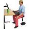 Uncaged Ergonomics WobbleStoolStandingDeskStoolTallAdjustableHeightBalanceStool, WSF-b WSF-B - alternate 10